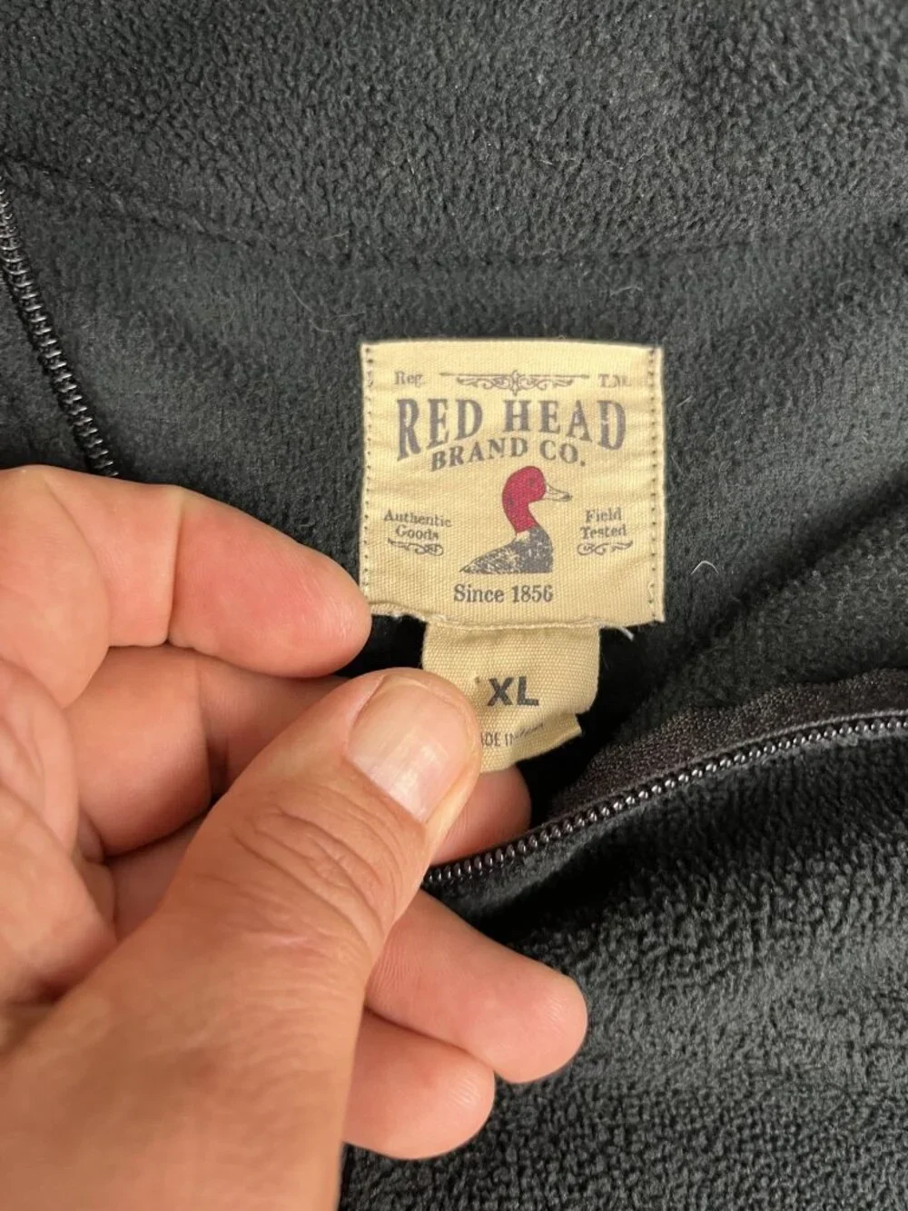 RedHead full zip
